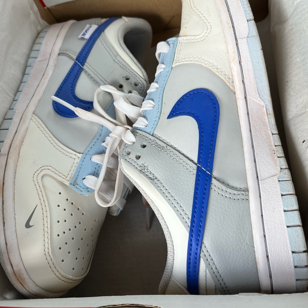 Boys Nike Dunk GS low tops size 4 Y